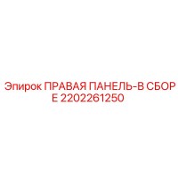 2202261250 ПРАВАЯ ПАНЕЛЬ-В СБОРЕ Epiroc