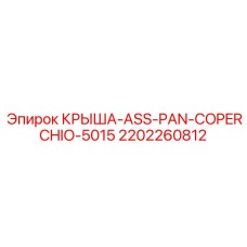 2202260812 КРЫША-ASS-PAN-COPERCHIO-5015 Epiroc