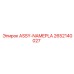 Табличка ASSY-NAMEPLA 2652140027 с гравировкой
