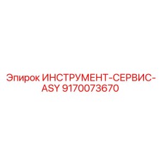 9170073670 ИНСТРУМЕНТ-СЕРВИС-ASY Epiroc