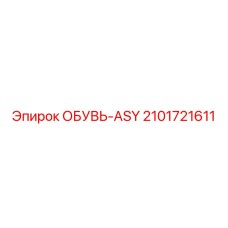 2101721611 ОБУВЬ-ASY Epiroc