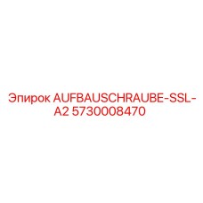 5730008470 AUFBAUSCHRAUBE-SSL-A2 Epiroc