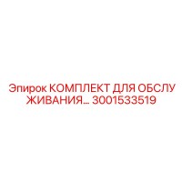 3001533519 КОМПЛЕКТ ДЛЯ ОБСЛУЖИВАНИЯ Epiroc