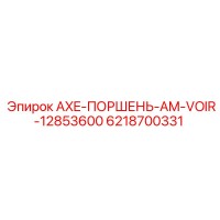6218700331 AXE-ПОРШЕНЬ-AM-VOIR-12853600 Epiroc