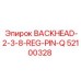 52100328 BACKHEAD-2-3-8-REG-PIN-Q Epiroc