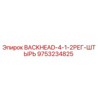 9753234825 BACKHEAD-4-1-2РЕГ-ШТЫРЬ Epiroc