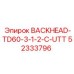 52333796 BACKHEAD-TD60-3-1-2-C-UTT Epiroc