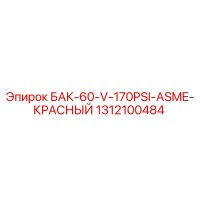 1312100484 БАК-60-V-170PSI-ASME-КРАСНЫЙ Epiroc