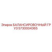 5730004365 БАЛАНСИРОВОЧНЫЙ ГРУЗ Epiroc