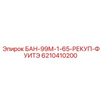6210410200 БАН-99М-1-65-РЕКУП-ФУИТЭ Epiroc