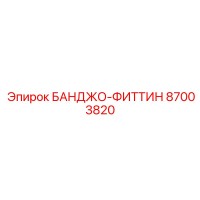 87003820 БАНДЖО-ФИТТИН Epiroc