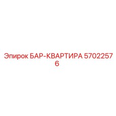 57022576 БАР-КВАРТИРА Epiroc