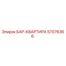 57076366 БАР-КВАРТИРА Epiroc