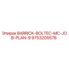 9753205576 BARRICK-BOLTEC-MC-JOB-PLAN-9 Epiroc
