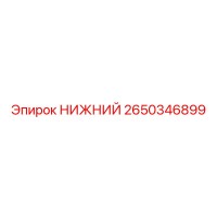2650346899 НИЖНИЙ Epiroc