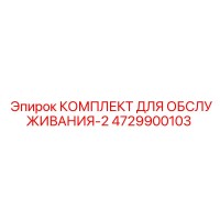 4729900103 КОМПЛЕКТ ДЛЯ ОБСЛУЖИВАНИЯ-2 Epiroc