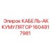 1604817981 КАБЕЛЬ-АККУМУЛЯТОР от Epiroc
