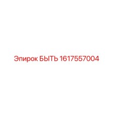 1617557004 БЫТЬ Epiroc