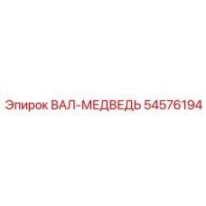 54576194 ВАЛ-МЕДВЕДЬ Epiroc