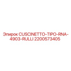 2200573405 CUSCINETTO-TIPO-RNA-4903-RULLI Epiroc