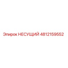 4812159552 НЕСУЩИЙ Epiroc