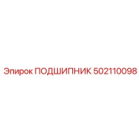 502110098 ПОДШИПНИК Эпирок