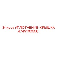 4749100506 УПЛОТНЕНИЕ-КРЫШКА Epiroc