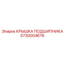 Защитная крышка для подшипников бурового ротора 5730004676