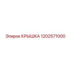 1202571000 КРЫШКА Epiroc