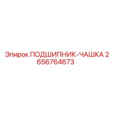 Конический чашечный подшипник 2656764673 для FlexiROC