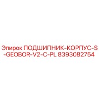 8393082754 ПОДШИПНИК-КОРПУС-S-GEOBOR-V2-C-PL Epiroc
