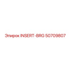 50709807 INSERT-BRG Epiroc
