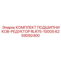6259092400 КОМПЛЕКТ ПОДШИПНИКОВ-РЕДУКТОР RLR75-100G5 Epiroc