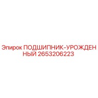 2653206223 ПОДШИПНИК-УРОЖДЕННЫЙ Epiroc