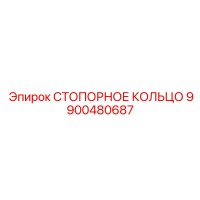 9900480687 СТОПОРНОЕ КОЛЬЦО Epiroc