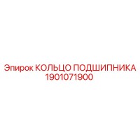 1901071900 КОЛЬЦО ПОДШИПНИКА Epiroc