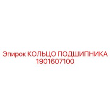 1901607100 КОЛЬЦО ПОДШИПНИКА Epiroc