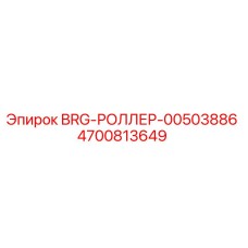 4700813649 BRG-РОЛЛЕР-00503886 Epiroc