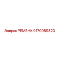 9170089820 РЕМЕНЬ Epiroc