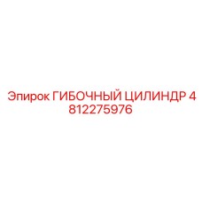 4812275976 ГИБОЧНЫЙ ЦИЛИНДР Epiroc