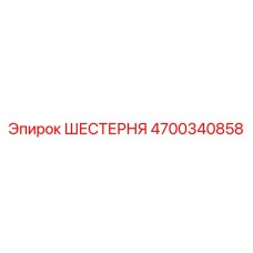 4700340858 ШЕСТЕРНЯ Epiroc