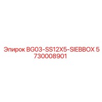5730008901 BG03-SS12X5-SIEBBOX Epiroc