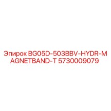 5730009079 BG05D-503BBV-HYDR-MAGNETBAND-T Epiroc