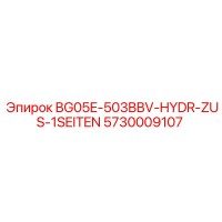 5730009107 BG05E-503BBV-HYDR-ZUS-1SEITEN Epiroc