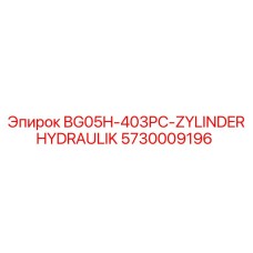 5730009196 Hydraulic Cylinder for Epiroc BG05H Drill Rig