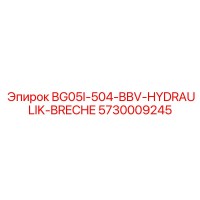 5730009245 BG05I-504-BBV-HYDRAULIK-BRECHE Epiroc