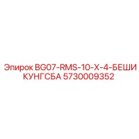 5730009352 BG07-RMS-10-X-4-БЕШИКУНГСБА Epiroc