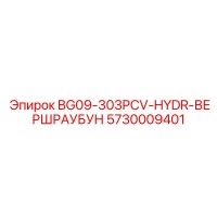 5730009401 BG09-303PCV-HYDR-ВЕРШРАУБУН Epiroc