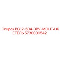 5730009542 BG12-504-BBV-МОНТАЖЕТЕЛЬ Epiroc