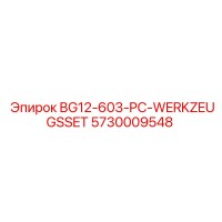 5730009548 BG12-603-PC-WERKZEUGSSET Epiroc